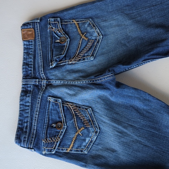 Bke Sabrina denim blue jeans buckle women's size 30x35.5 30 x 35.5 - Picture 9 of 12